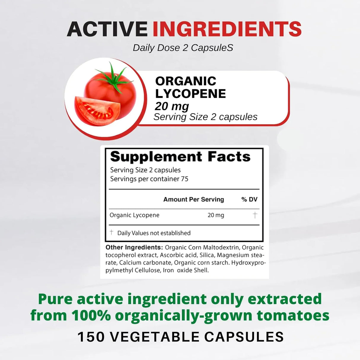 LICOFARMA - Licofarma Organic Lycopene 150 Capsulas - The Red Vitamin MX - Suplementos Alimenticios - {{ shop.shopifyCountryName }}