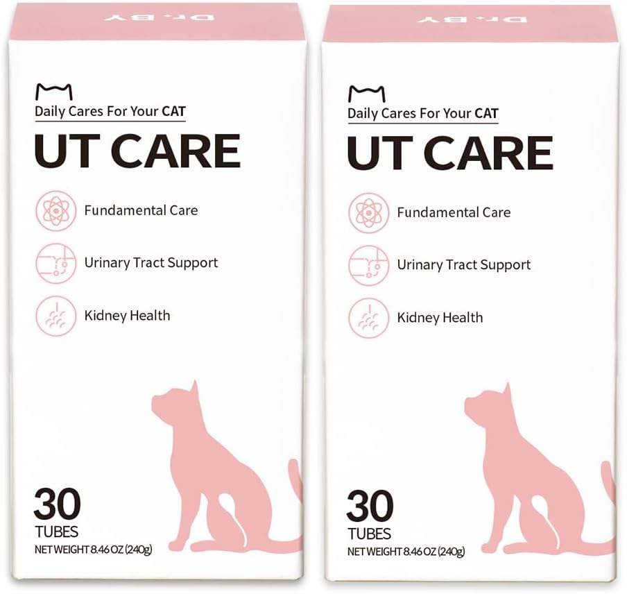 Dr.by UT Care Cat UTI Kidney Support Urinary Supplement 30 Paquetes 2 Pack
