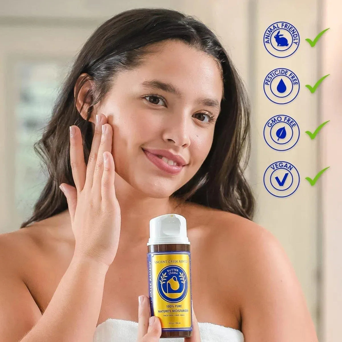 ANCIENT GREEK REMEDY - Ancient Greek Remedy Organic Anti Aging Face and Body Butter Cream 100Ml. - The Red Vitamin MX - Cremas Corporales - {{ shop.shopifyCountryName }}