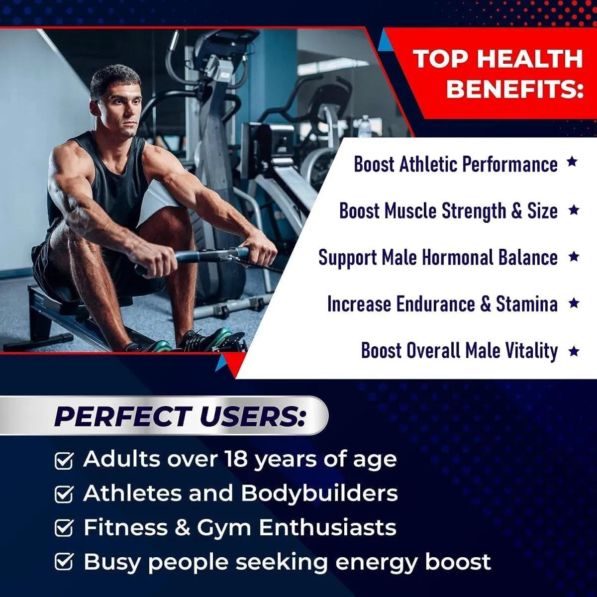 AUMETO - Aumeto Tribulus Terrestris 12-in-1 Formula 90 Capsulas - The Red Vitamin MX - Suplementos Alimenticios - {{ shop.shopifyCountryName }}