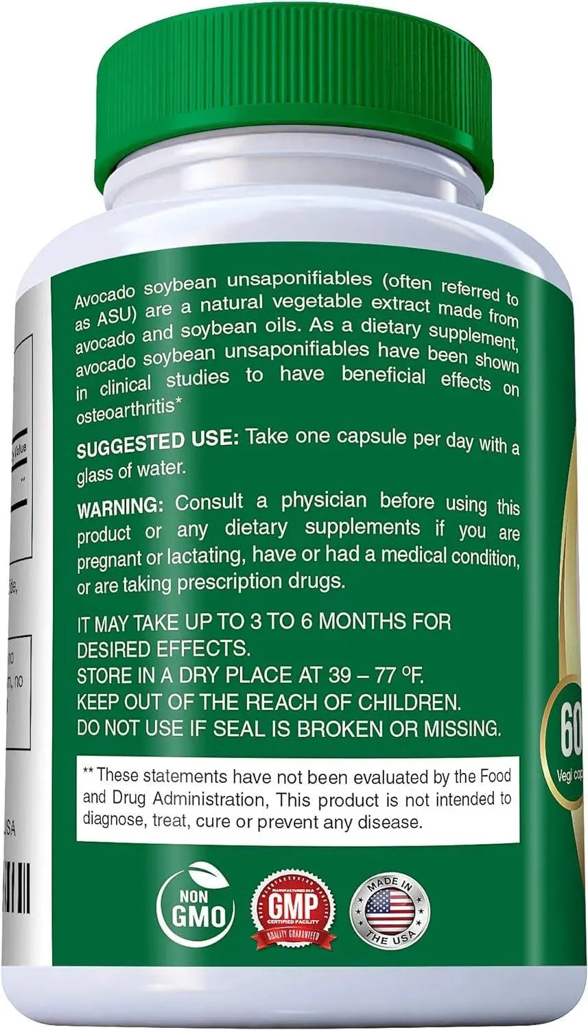 N'MORE - N'More Avocado Soybean Unsaponifiables Joint Health 400Mg. 60 Capsulas - The Red Vitamin MX - Suplementos Alimenticios - {{ shop.shopifyCountryName }}
