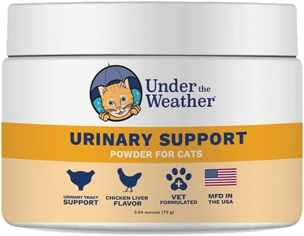 Under The Weather Pet Urinary Tract Support Powder for Cats 72Gr.