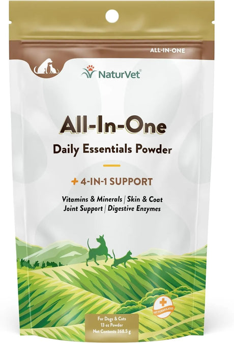NATURVET - NaturVet All-in-One Dog Supplement Powder 368Gr. - The Red Vitamin MX - Multivitamínicos Para Perros - {{ shop.shopifyCountryName }}