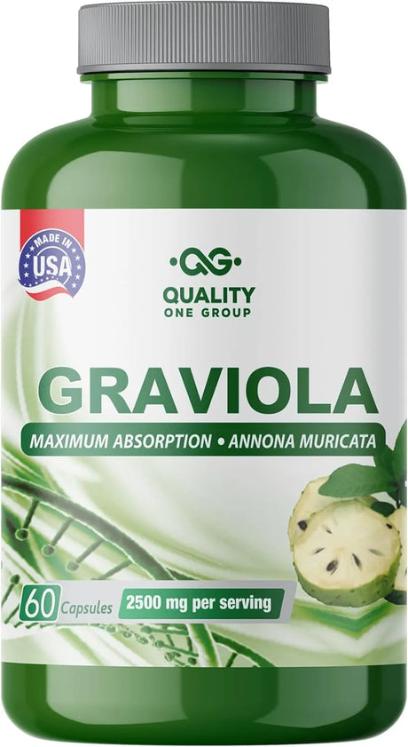 QUALITY ONE - Quality One Graviola 2500Mg. 60 Capsulas - The Red Vitamin MX - Suplementos Alimenticios - {{ shop.shopifyCountryName }}