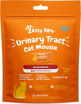 Zesty Paws Urinary Tract Cat Mousse 14 Paquetes