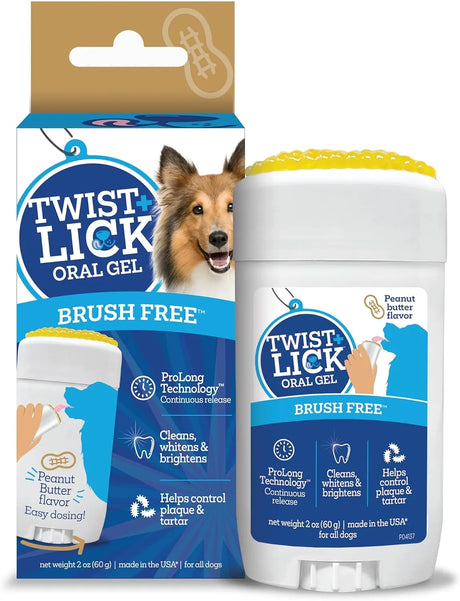 VETALITY - Vetality Twist + Lick Dental Treat for Dogs Peanut Butter Flavor 2 Oz. - The Red Vitamin MX - Cuidado Dental Para Perros - {{ shop.shopifyCountryName }}