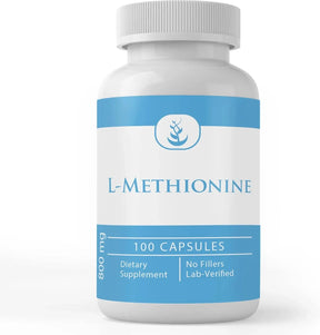 PURE ORIGINAL INGREDIENTS - Pure Original Ingredients L-Methionine 100 Capsulas - The Red Vitamin MX - Suplementos Alimenticios - {{ shop.shopifyCountryName }}