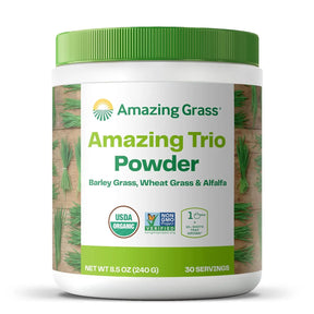 AMAZING GRASS - Amazing Grass Greens Trio Greens Powder with Wheatgrass Alfalfa & Barley Grass 30 Servicios 240Gr. - The Red Vitamin MX - Suplementos Alimenticios - {{ shop.shopifyCountryName }}