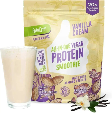 FLAVCITY - FlavCity Protein Powder Smoothie Grass-Fed Vegan Vanilla 921Gr. - The Red Vitamin MX - Suplementos Alimenticios - {{ shop.shopifyCountryName }}