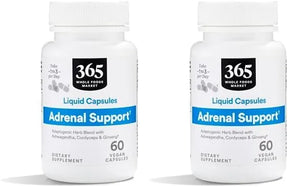 365 - 365 by Whole Foods Market Adrenal Support 60 Capsulas 2 Pack - The Red Vitamin MX - Suplementos Alimenticios - {{ shop.shopifyCountryName }}