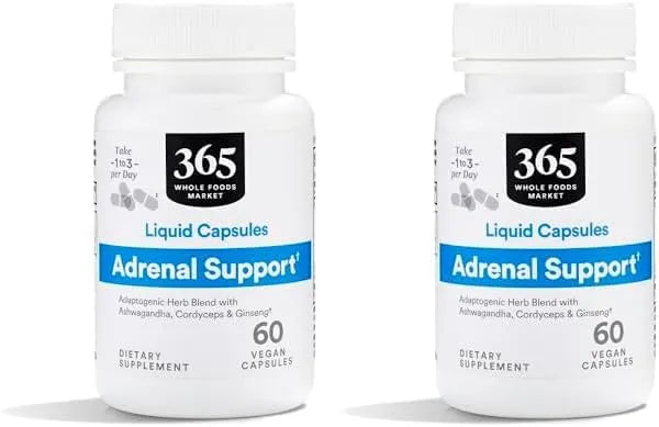365 - 365 by Whole Foods Market Adrenal Support 60 Capsulas 2 Pack - The Red Vitamin MX - Suplementos Alimenticios - {{ shop.shopifyCountryName }}