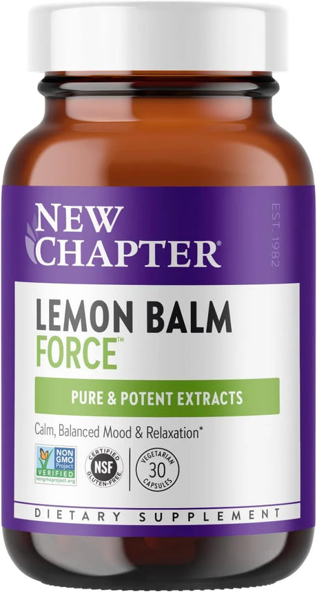 NEW CHAPTER - New Chapter Lemon Balm Force 30 Capsulas - The Red Vitamin MX - Suplementos Alimenticios - {{ shop.shopifyCountryName }}