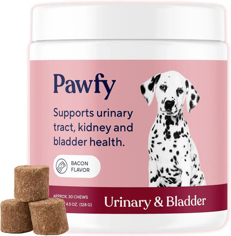 PAWFY - Pawfy Dog UTI Supplement 30 Masticables - The Red Vitamin MX - Salud De Tracto Urinario Para Perros - {{ shop.shopifyCountryName }}