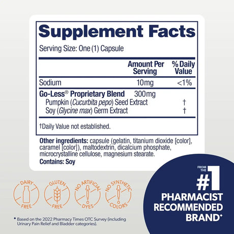 AZO - AZO Bladder Control with Go-Less Daily Supplement 72 Capsulas - The Red Vitamin MX - Suplementos Alimenticios - {{ shop.shopifyCountryName }}