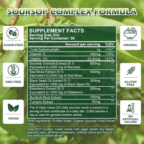 B BEWORTHS - B BEWORTHS Soursop Bitters Liquid Drops 60Ml. - The Red Vitamin MX - Suplementos Alimenticios - {{ shop.shopifyCountryName }}