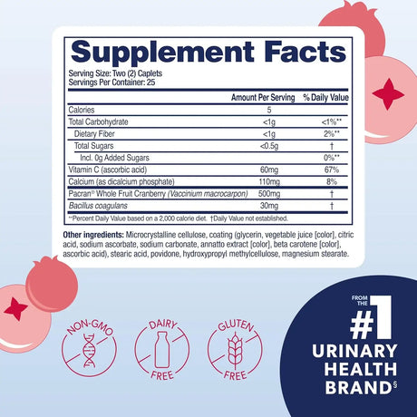 AZO - AZO Cranberry Urinary Tract Health 50 Tabletas - The Red Vitamin MX - Suplementos Alimenticios - {{ shop.shopifyCountryName }}