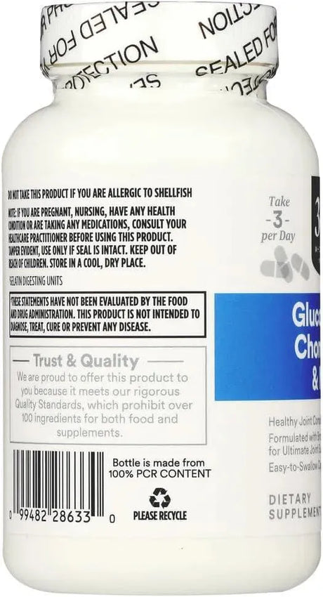 365 - 365 by Whole Foods Market Glucosamine Chondroitin and MSM 120 Capsulas - The Red Vitamin MX - Suplementos Alimenticios - {{ shop.shopifyCountryName }}