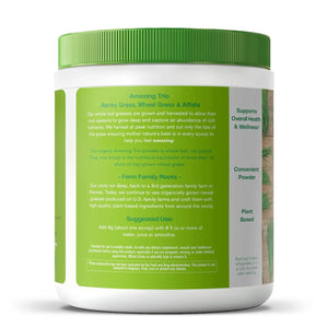 AMAZING GRASS - Amazing Grass Greens Trio Greens Powder with Wheatgrass Alfalfa & Barley Grass 30 Servicios 240Gr. - The Red Vitamin MX - Suplementos Alimenticios - {{ shop.shopifyCountryName }}