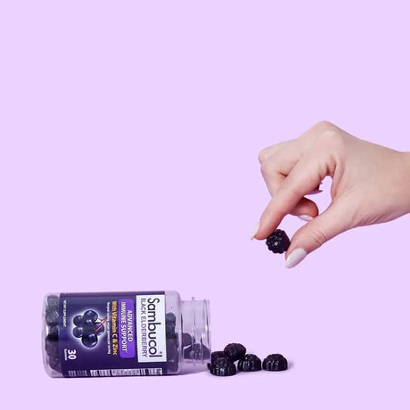 SAMBUCOL - Sambucol Black Elderberry Gummies 30 Gomitas 2 Pack - The Red Vitamin MX - Suplementos Alimenticios - {{ shop.shopifyCountryName }}