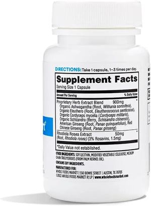 365 - 365 by Whole Foods Market Adrenal Support 60 Capsulas 2 Pack - The Red Vitamin MX - Suplementos Alimenticios - {{ shop.shopifyCountryName }}