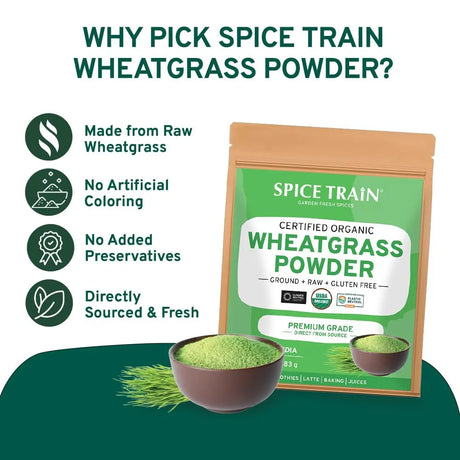 HANDPICK - HANDPICK USDA Organic Wheatgrass Powder 283Gr. - The Red Vitamin MX - Suplementos Alimenticios - {{ shop.shopifyCountryName }}