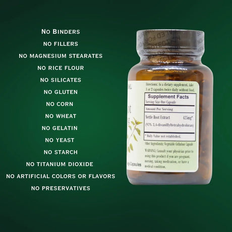 BARLOWE'S HERBAL - Barlowe's Herbal Elixirs Nettle Root Extract 425Mg. 60 Capsulas - The Red Vitamin MX - Suplementos Alimenticios - {{ shop.shopifyCountryName }}