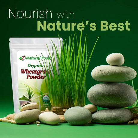 Z NATURAL FOODS - Z Natural Foods Organic Wheatgrass Powder 454Gr. - The Red Vitamin MX - Suplementos Alimenticios - {{ shop.shopifyCountryName }}