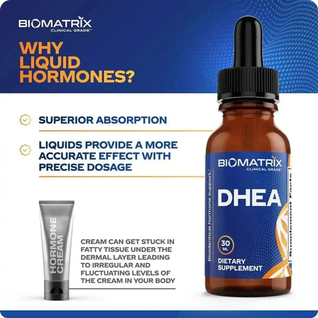 BIOMATRIX - BioMatrix DHEA Liquid Hormone Supplement for Adrenal 30Ml. - The Red Vitamin MX - Suplementos Alimenticios - {{ shop.shopifyCountryName }}