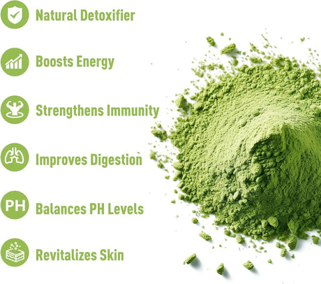 UNLEASH'D ORGANIC - UNLEASH'D ORGANIC Organic Wheat Grass Juice Powder 1 Lb. - The Red Vitamin MX - Suplementos Alimenticios - {{ shop.shopifyCountryName }}