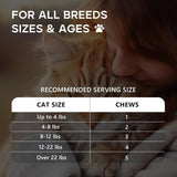 ColEaze Calming Chews for Cats 230 Masticables