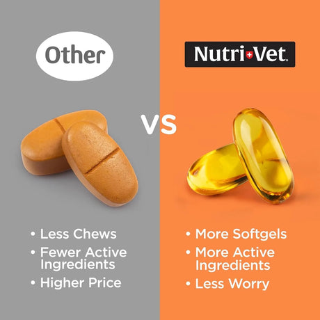 NUTRI-VET - Nutri-Vet Fish Oil Supplement for Dogs 100 Capsulas Blandas - The Red Vitamin MX - Aceite De Pescado Para Perros - {{ shop.shopifyCountryName }}