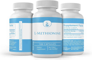 PURE ORIGINAL INGREDIENTS - Pure Original Ingredients L-Methionine 100 Capsulas - The Red Vitamin MX - Suplementos Alimenticios - {{ shop.shopifyCountryName }}