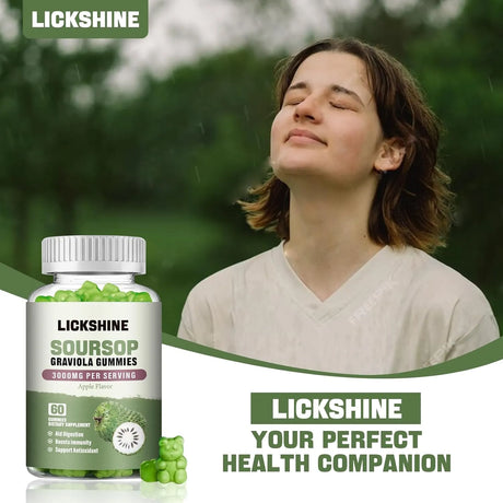 LICKSHINE - Lickshine Soursop Graviola Gummies 3000Mg. 60 Gomitas - The Red Vitamin MX - Suplementos Alimenticios - {{ shop.shopifyCountryName }}