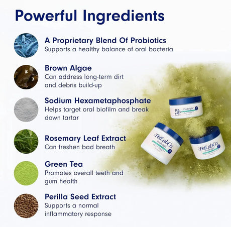 PETLAB CO. - PetLab Co. ProBright Dental Powder Small Dogs 45Gr. - The Red Vitamin MX - Cuidado Dental Para Perros - {{ shop.shopifyCountryName }}