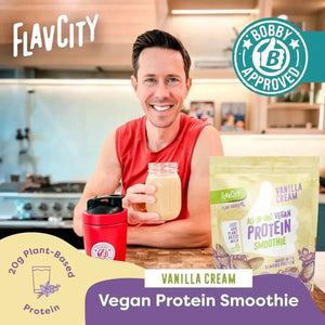 FLAVCITY - FlavCity Protein Powder Smoothie Grass-Fed Vegan Vanilla 921Gr. - The Red Vitamin MX - Suplementos Alimenticios - {{ shop.shopifyCountryName }}