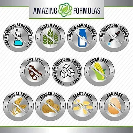 AMAZING FORMULAS - Amazing Formulas Apple Pectin 1400Mg. 120 Capsulas - The Red Vitamin MX - Suplementos Alimenticios - {{ shop.shopifyCountryName }}