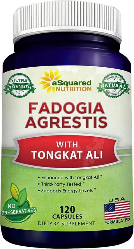 ASQUARED NUTRITION - aSquared Nutrition Fadogia Agrestis 1000Mg. & Tongkat Ali 120 Capsulas - The Red Vitamin MX - Suplementos Alimenticios - {{ shop.shopifyCountryName }}
