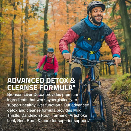 BRONSON - Bronson Liver Detox Advanced Detox & Cleansing Formula 60 Capsulas - The Red Vitamin MX - Suplementos Alimenticios - {{ shop.shopifyCountryName }}