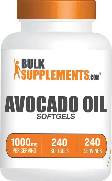 BULK SUPPLEMENTS - Bulk Supplements Avocado Oil 1000Mg. 240 Capsulas Blandas - The Red Vitamin MX - Suplementos Alimenticios - {{ shop.shopifyCountryName }}