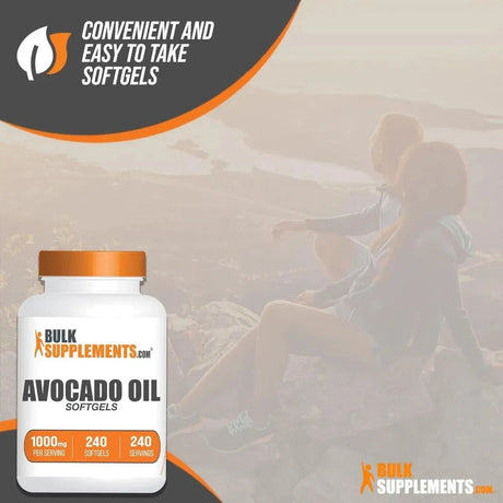 BULK SUPPLEMENTS - Bulk Supplements Avocado Oil 1000Mg. 240 Capsulas Blandas - The Red Vitamin MX - Suplementos Alimenticios - {{ shop.shopifyCountryName }}