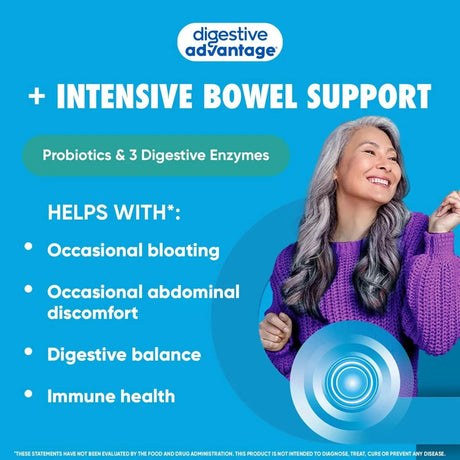 DIGESTIVE ADVANTAGE - Digestive Advantage IBS Probiotics For Women and Men 96 Capsulas - The Red Vitamin MX - Suplementos Alimenticios - {{ shop.shopifyCountryName }}