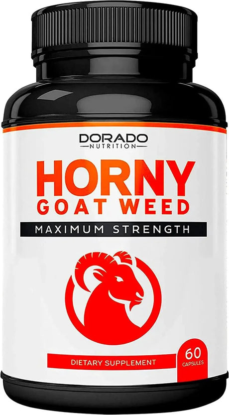 DORADO NUTRITION - Dorado Nutrition Horny Goat Weed For Men and Women 60 Capsulas - The Red Vitamin MX - Suplementos Alimenticios - {{ shop.shopifyCountryName }}
