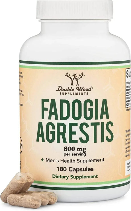 DOUBLE WOOD SUPPLEMENTS - Double Wood Supplements Fadogia Agrestis 600Mg. 180 Capsulas - The Red Vitamin MX - Suplementos Alimenticios - {{ shop.shopifyCountryName }}