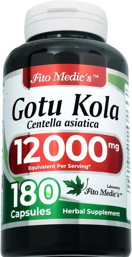 FITO MEDIC´S - FITO MEDIC'S Lab Gotu Kola 1200Mg. 180 Capsulas - The Red Vitamin MX - Suplementos Alimenticios - {{ shop.shopifyCountryName }}