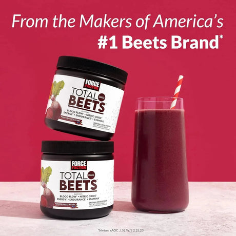 FORCE FACTOR - Force Factor Total Beets Superfood Beet Root Powder 201Gr. - The Red Vitamin MX - Suplementos Alimenticios - {{ shop.shopifyCountryName }}