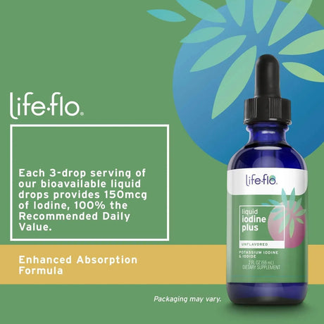 LIFE-FLO - Life-flo Liquid Iodine Plus 150Mcg. 59Ml. - The Red Vitamin MX - Suplementos Alimenticios - {{ shop.shopifyCountryName }}