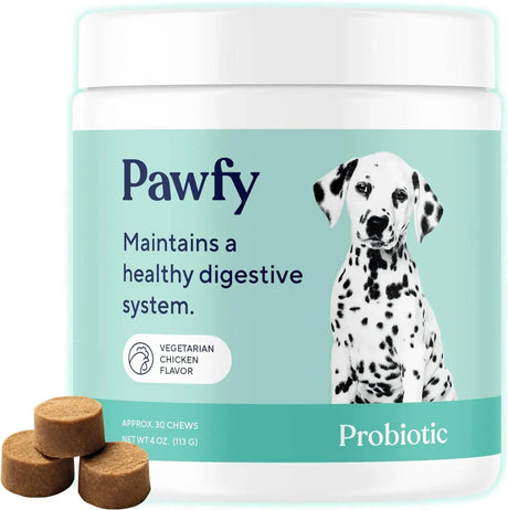 PAWFY - Pawfy Probiotic Soft Chews Vegetarian Chicken 113Gr. - The Red Vitamin MX - Probióticos Para Perros - {{ shop.shopifyCountryName }}