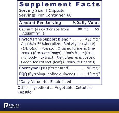 PREMIER RESEARCH LABS - Premier Research Labs PQQ Complex 60 Capsulas - The Red Vitamin MX - Suplementos Alimenticios - {{ shop.shopifyCountryName }}