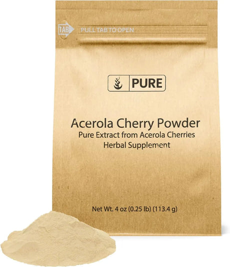 PURE ORIGINAL INGREDIENTS - Pure Original Ingredients Acerola Cherry Powder 113.4Gr. - The Red Vitamin MX - Suplementos Alimenticios - {{ shop.shopifyCountryName }}