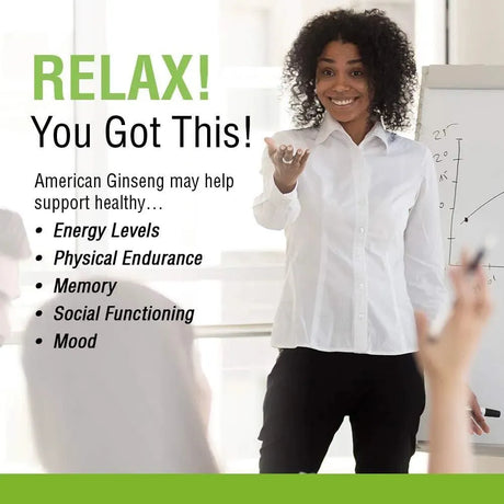 SOLARAY - SOLARAY American Ginseng 480Mg. 50 Capsulas - The Red Vitamin MX - Suplementos Alimenticios - {{ shop.shopifyCountryName }}